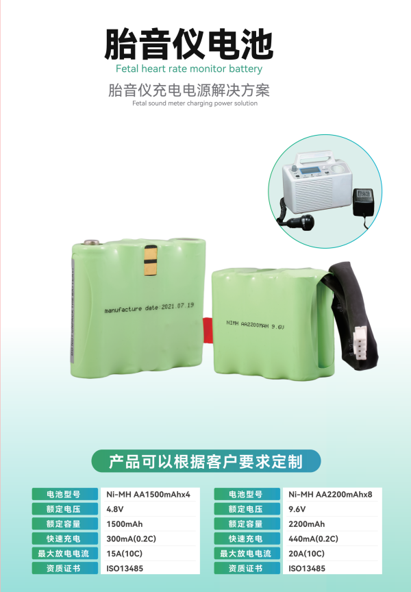 胎音儀電池